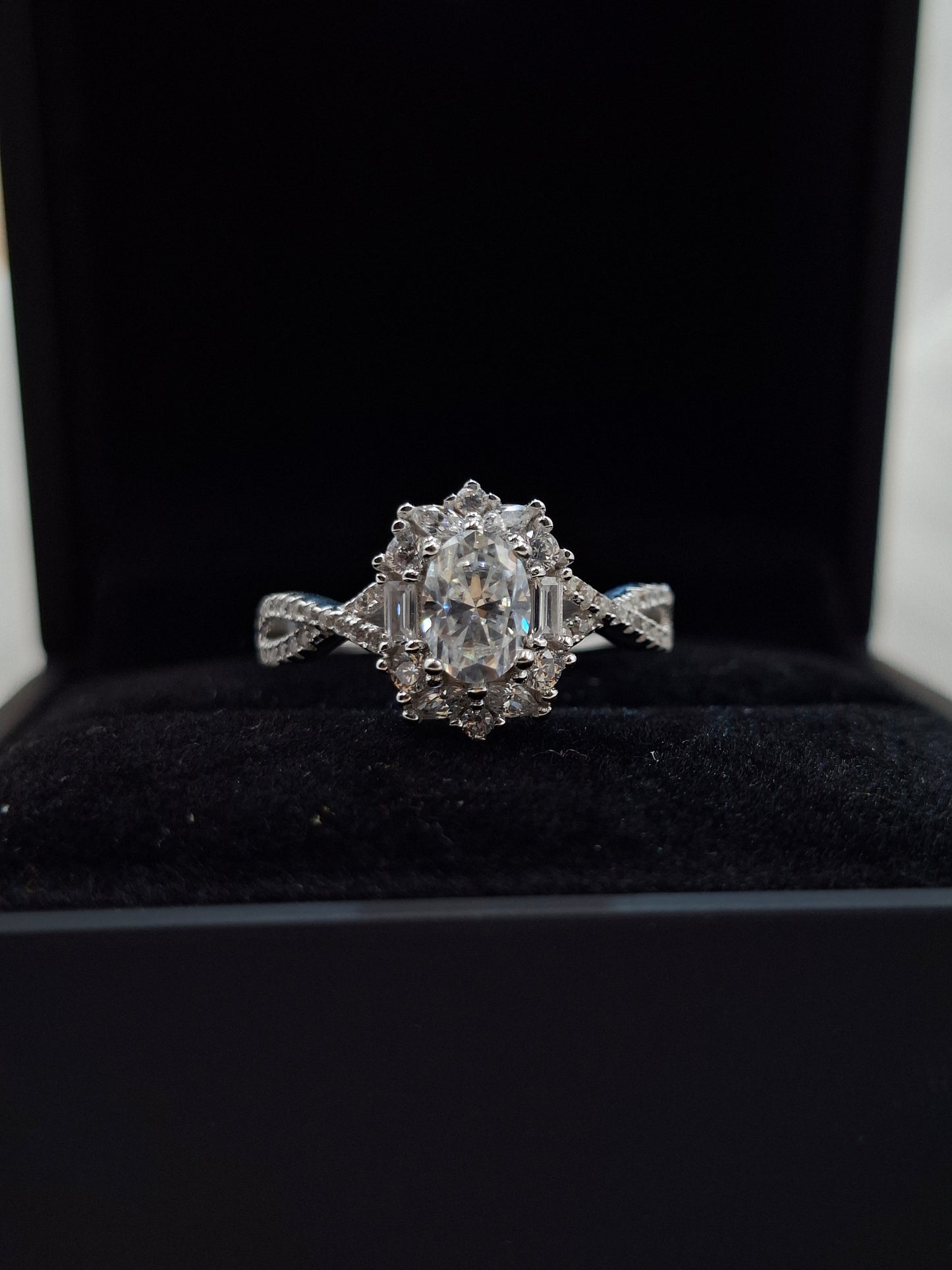 Celine Moissanite Ring