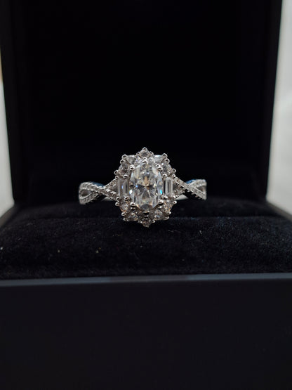 Celine Moissanite Ring