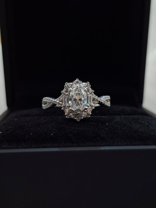 Celine Moissanite Ring
