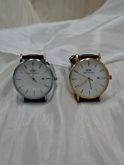 DW Leather Wristwatch