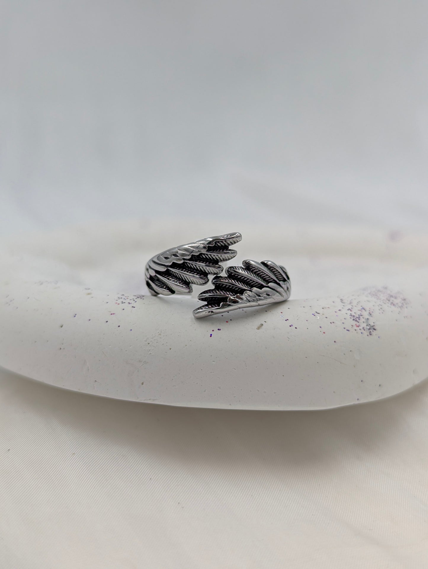 Overlap Wings Ring (size 10)