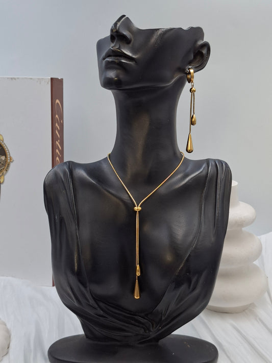 Waterfall Necklace Set