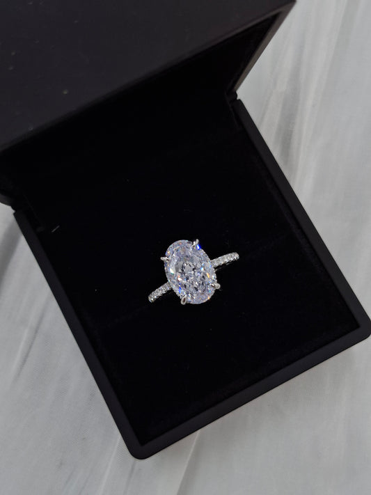 Elara Zircon Engagement Ring (size 6-9)