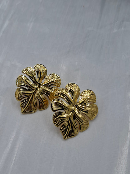 Monstera Earrings