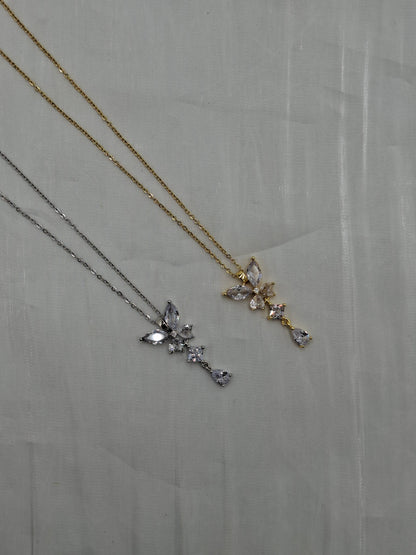 Butterfly Train Necklace