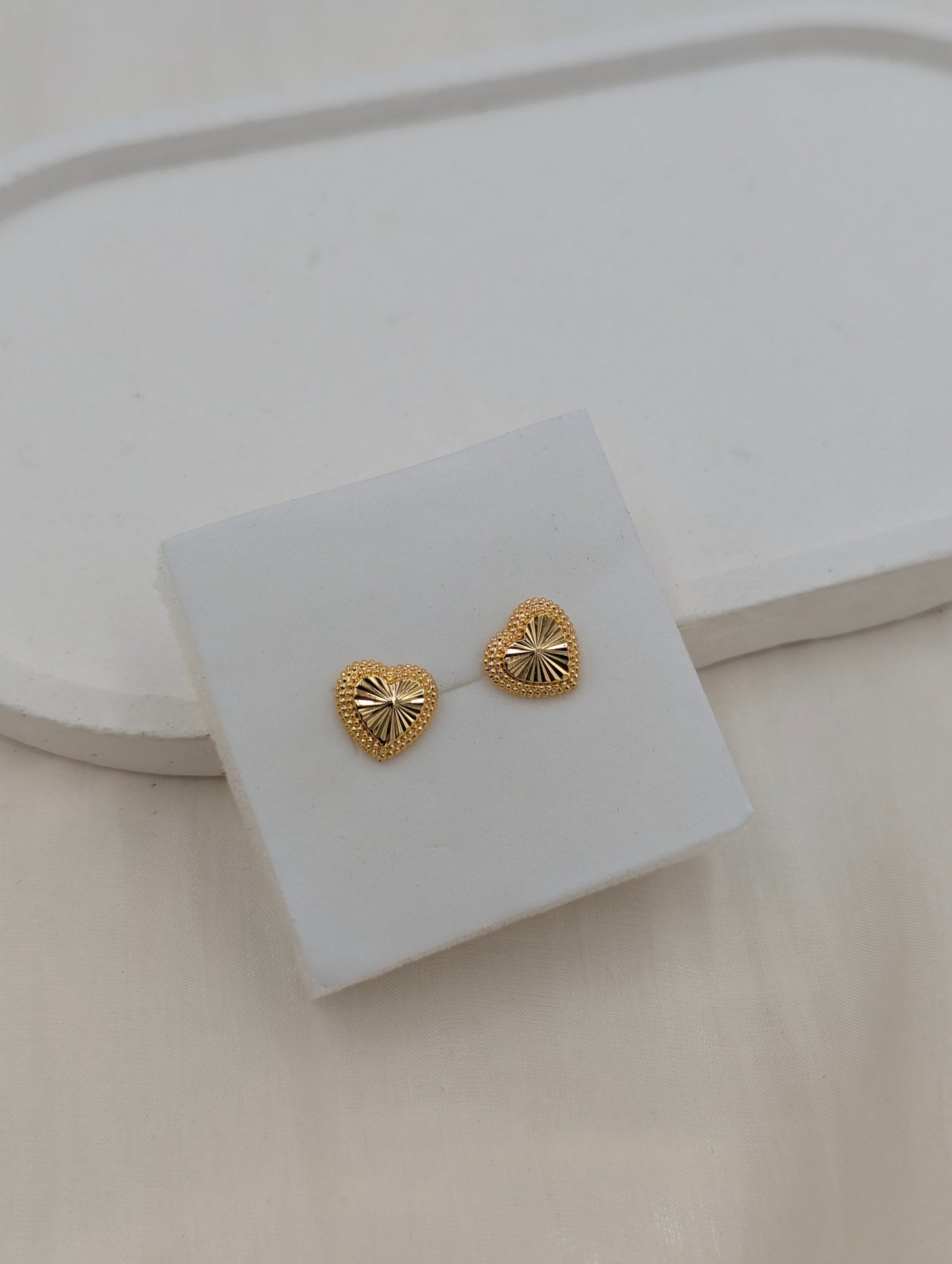 Heart Studs