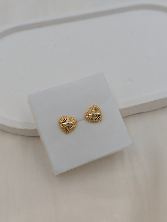 Heart Studs