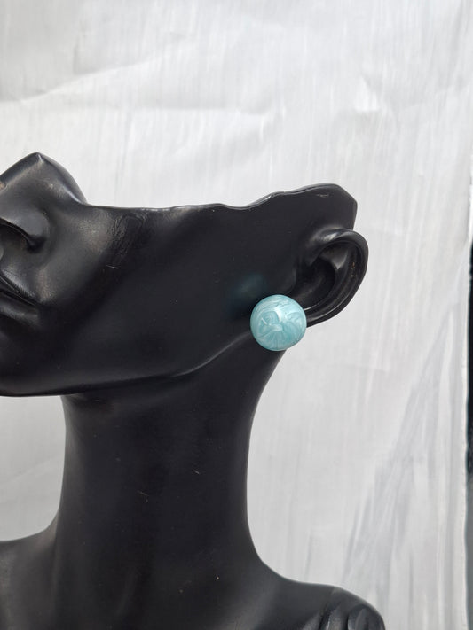 Double Sided Turquoise Stud Earrings