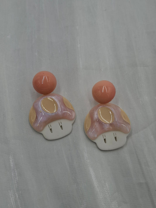 Mushroom Earrings