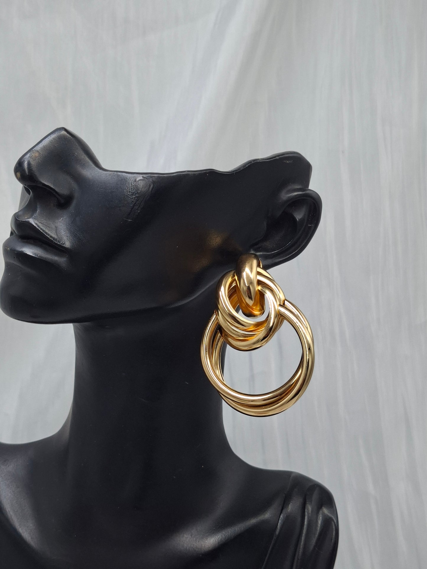 Gold Knot Earrings