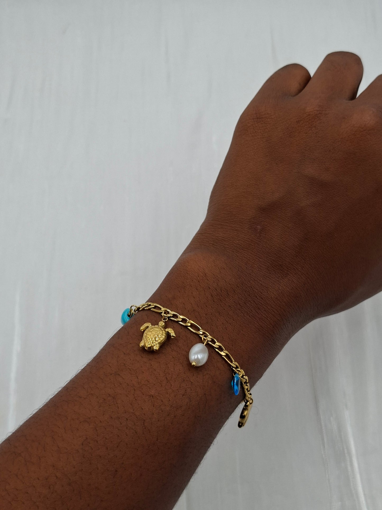 Turtle Turquoise Bracelet
