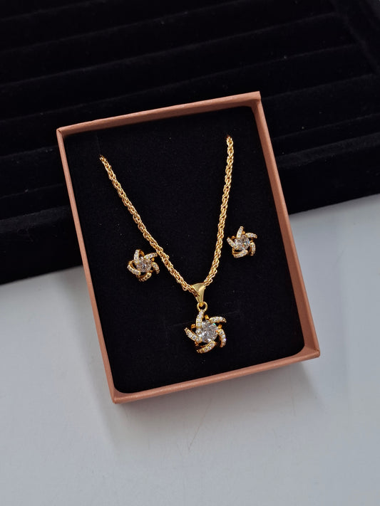 Windmill Necklace Set