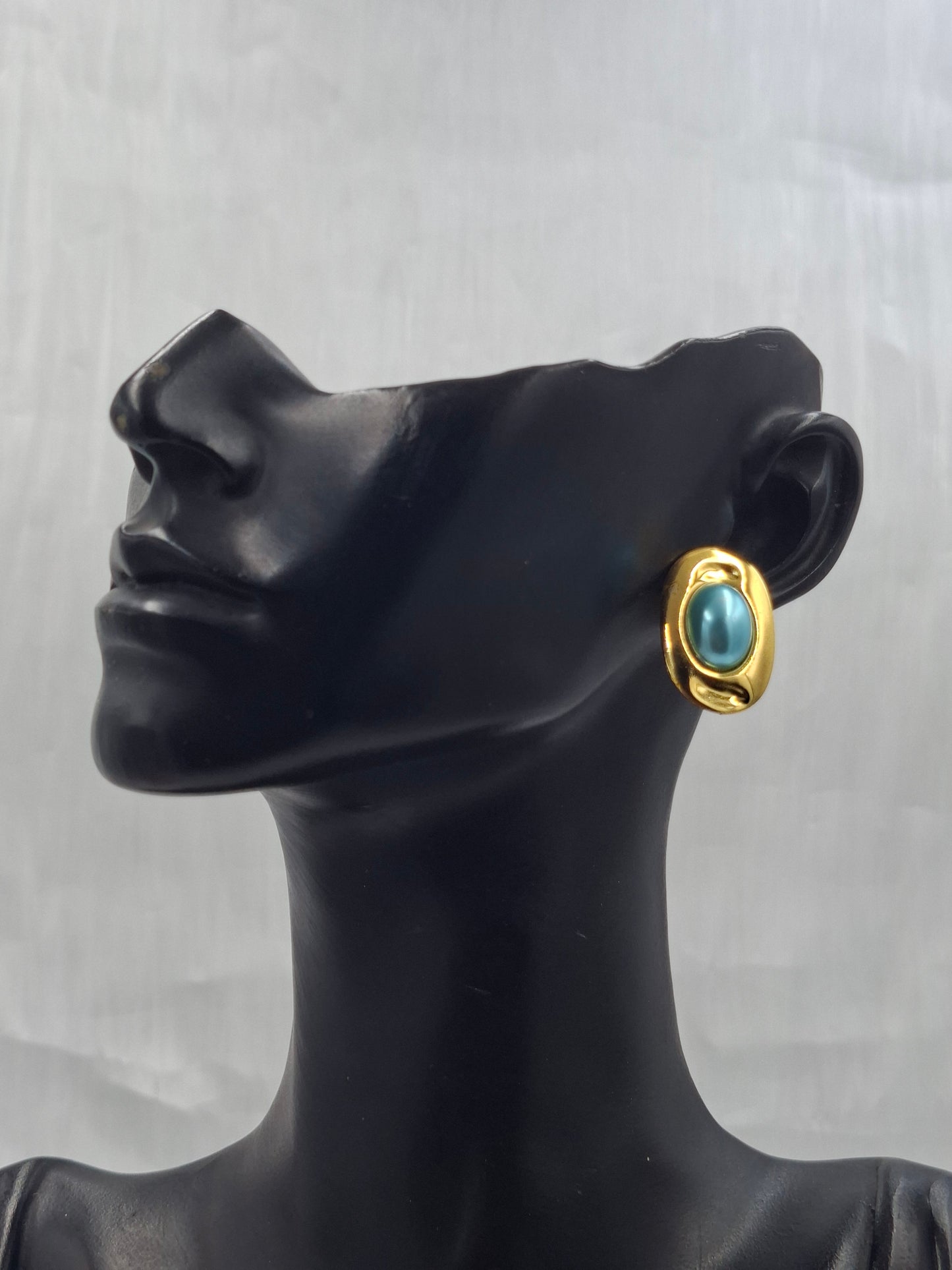 Faux Turquoise Earrings