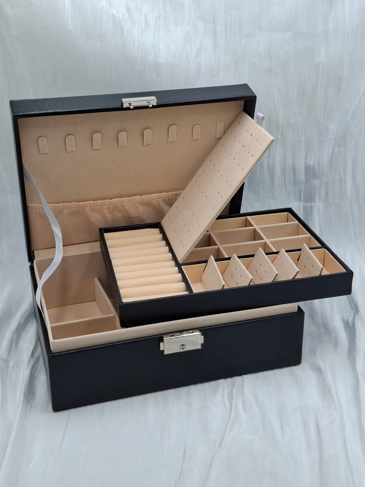 Double Layer Jewelry Organizer