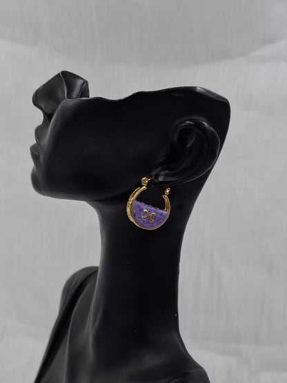 Clutch Hoop Earrings