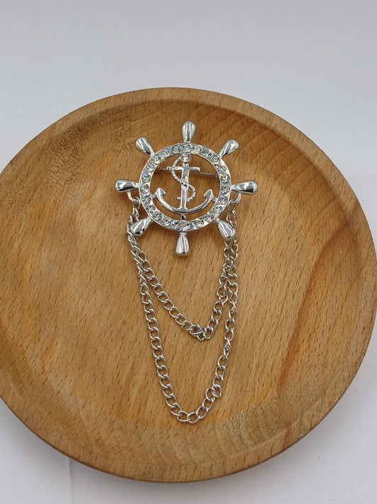 Rudder Brooch