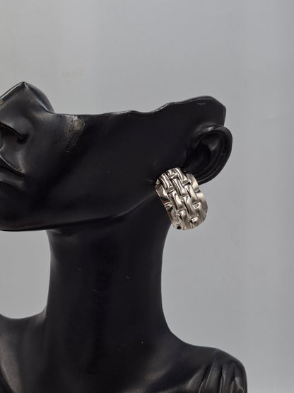 Basket Weave Earrings