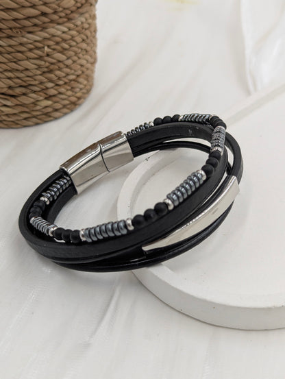 Luxe Leather Bangle
