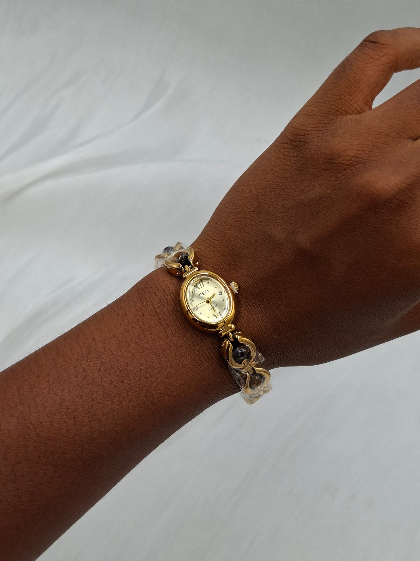 Tigereye Oval Wristwatch