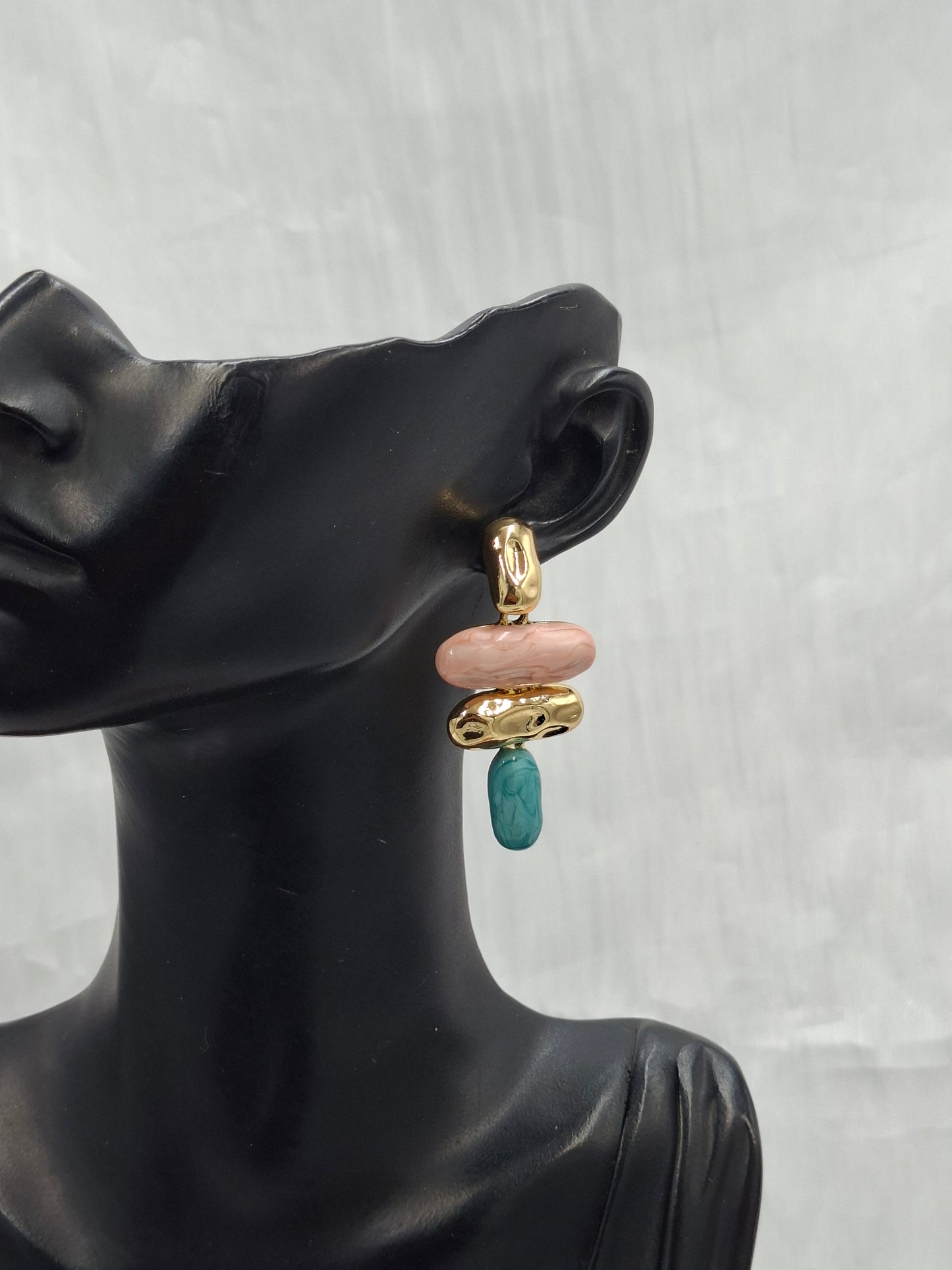 Colour Block Earrings