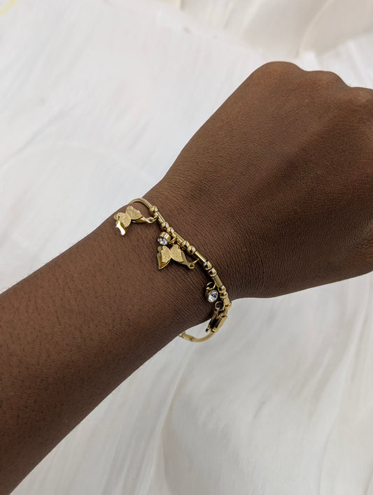 Trio Butterfly Bracelet
