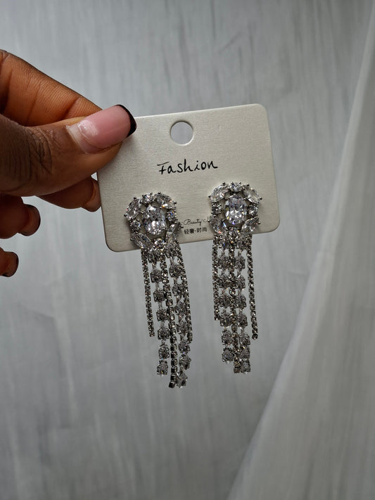 Silver Jellyfish Earrings