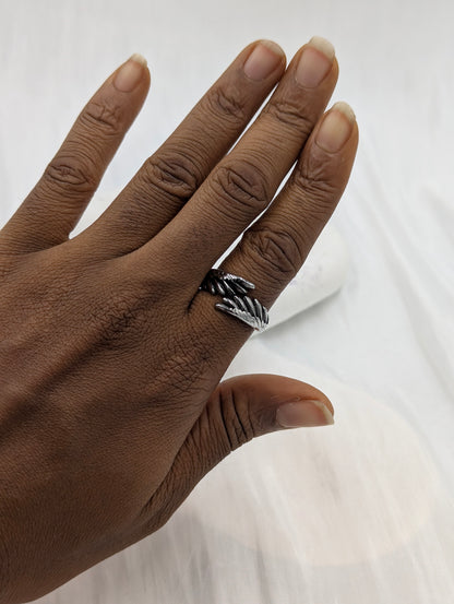 Overlap Wings Ring (size 10)