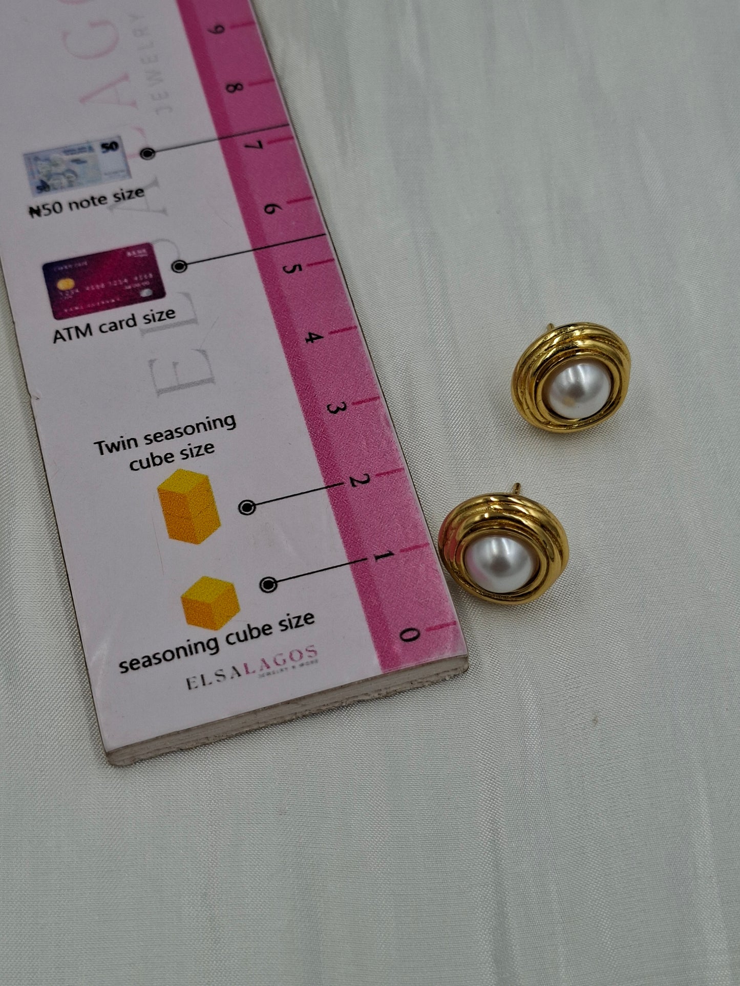 Oyster Stud Earrings