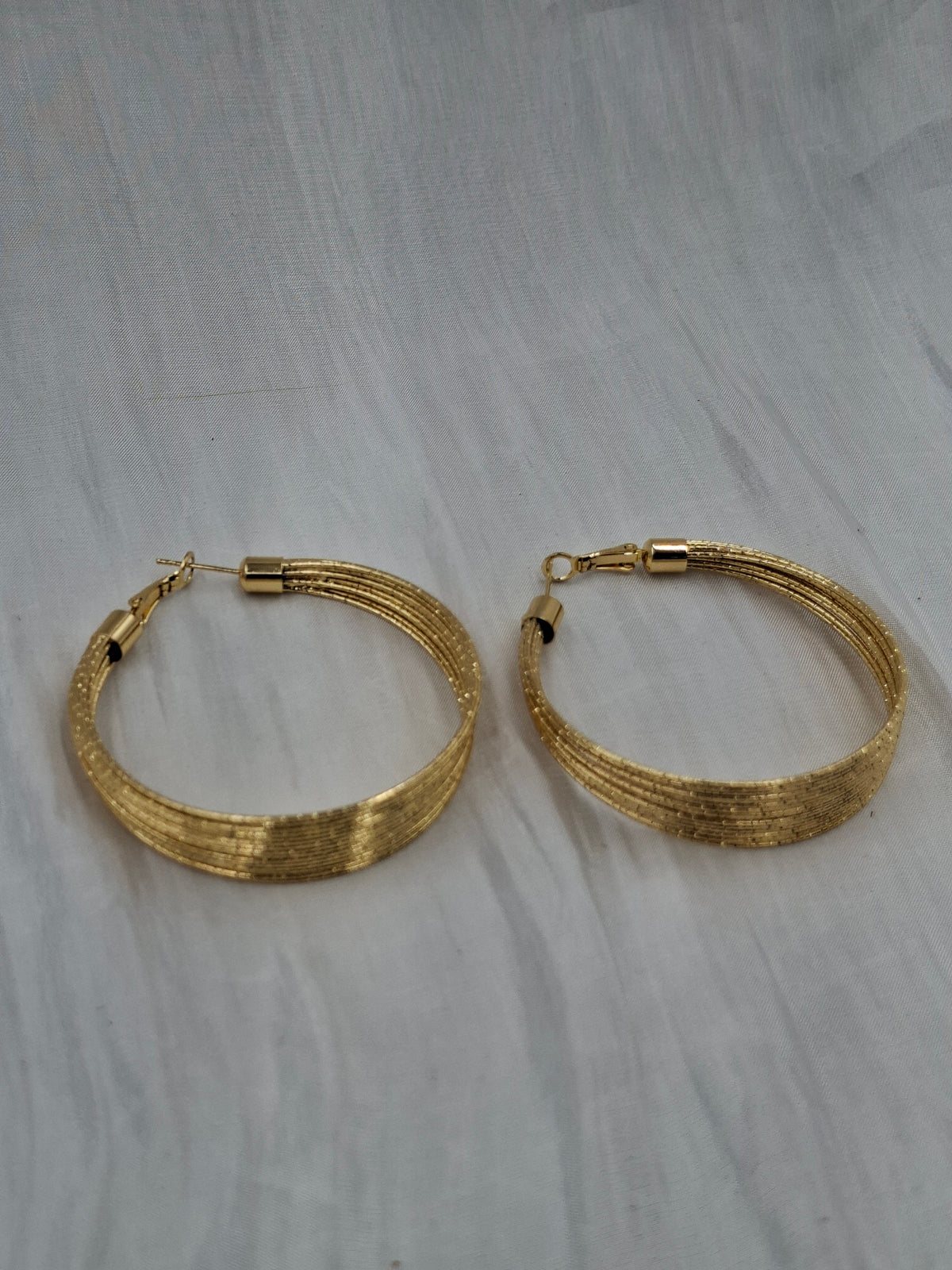 Twine Hoop Earrings