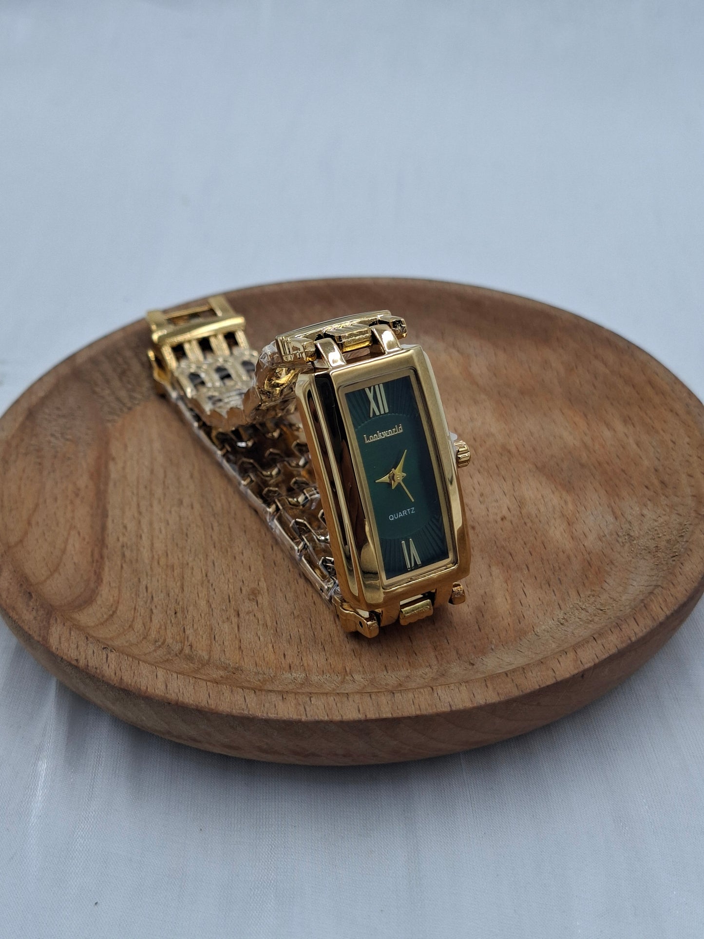 Vintage Emerald Wristwatch