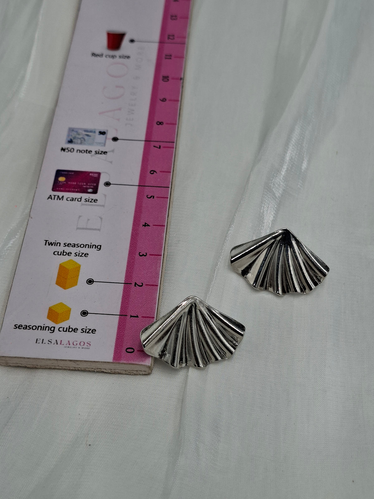 Plissé Earrings