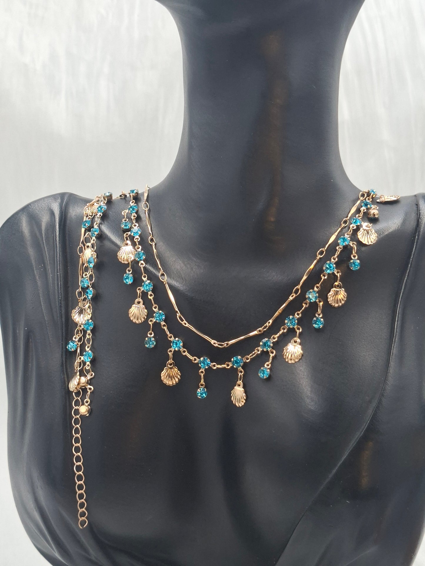 Seaside Necklace and Bracelet Set