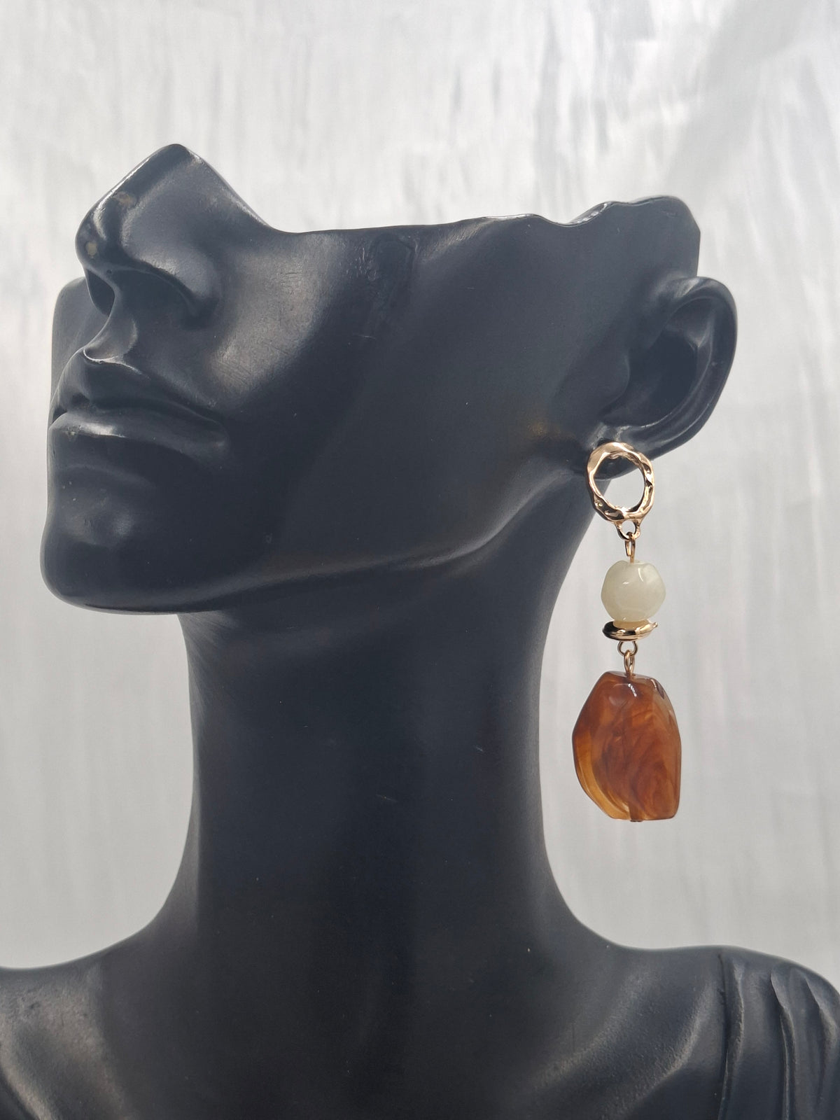 Stone Drop Earrings