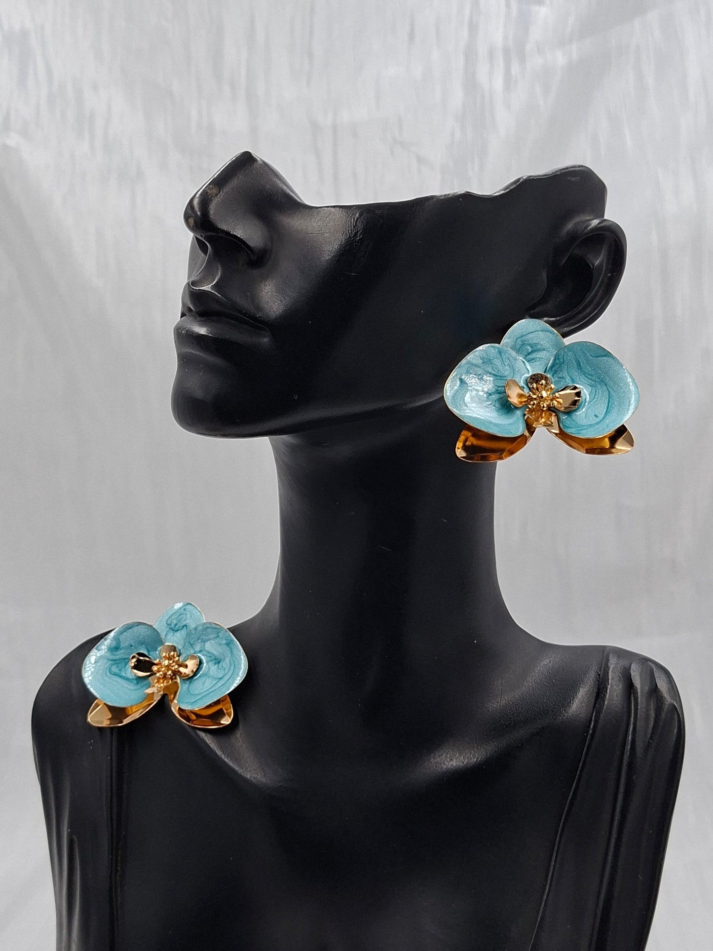 Orchid Petal Earrings