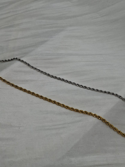 Twist Anklet (slim)