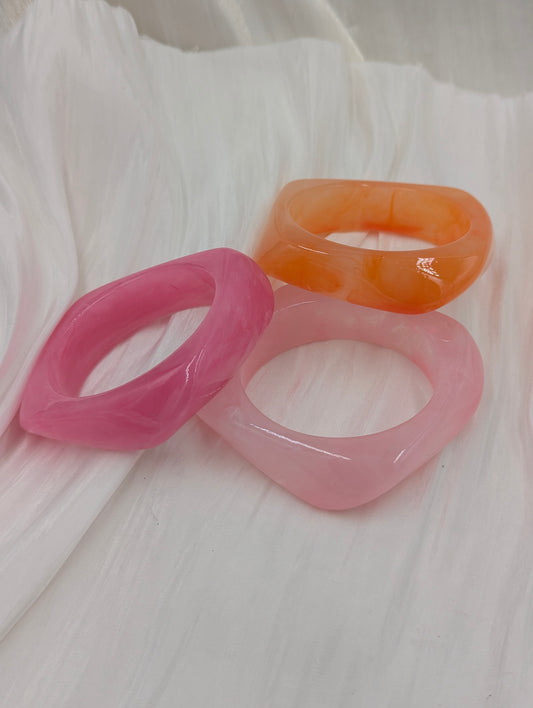 Square Acrylic Bangle