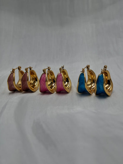 Irregular Hoop Earrings