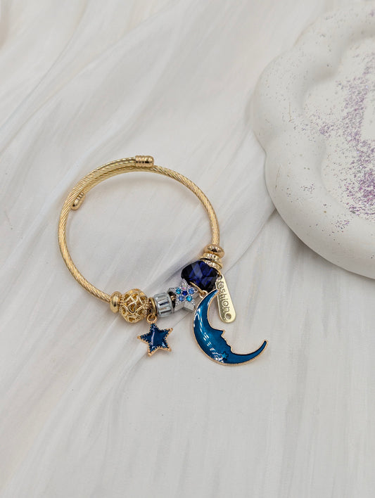 Blue Moon Charm Bracelet