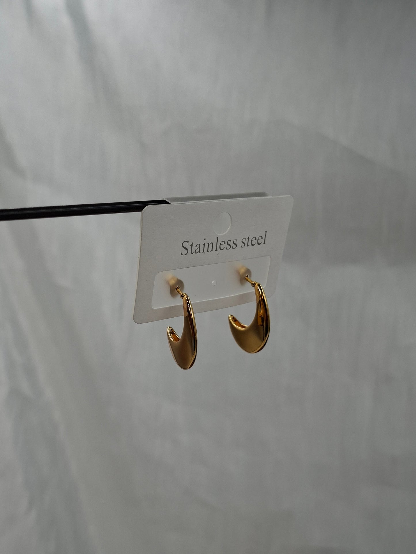 Mini Crescent Earrings