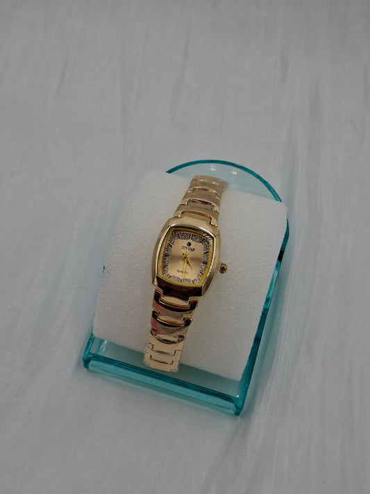 Simple Rectangle Face Wristwatch