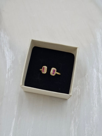 Rose Toi et Moi Promise Ring