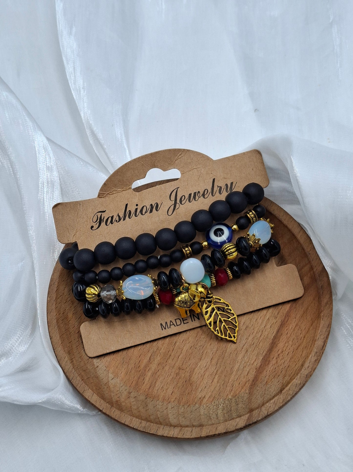 Bohemian Bead Bracelet Stack