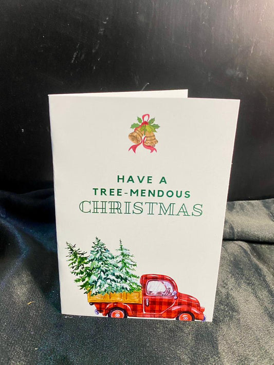 Tree-mendous Greeting Card