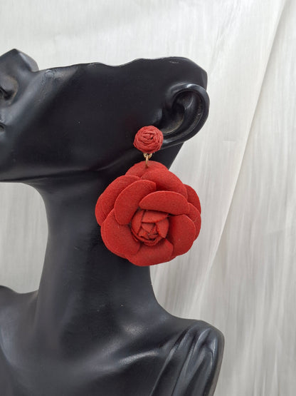Rosebud Earrings