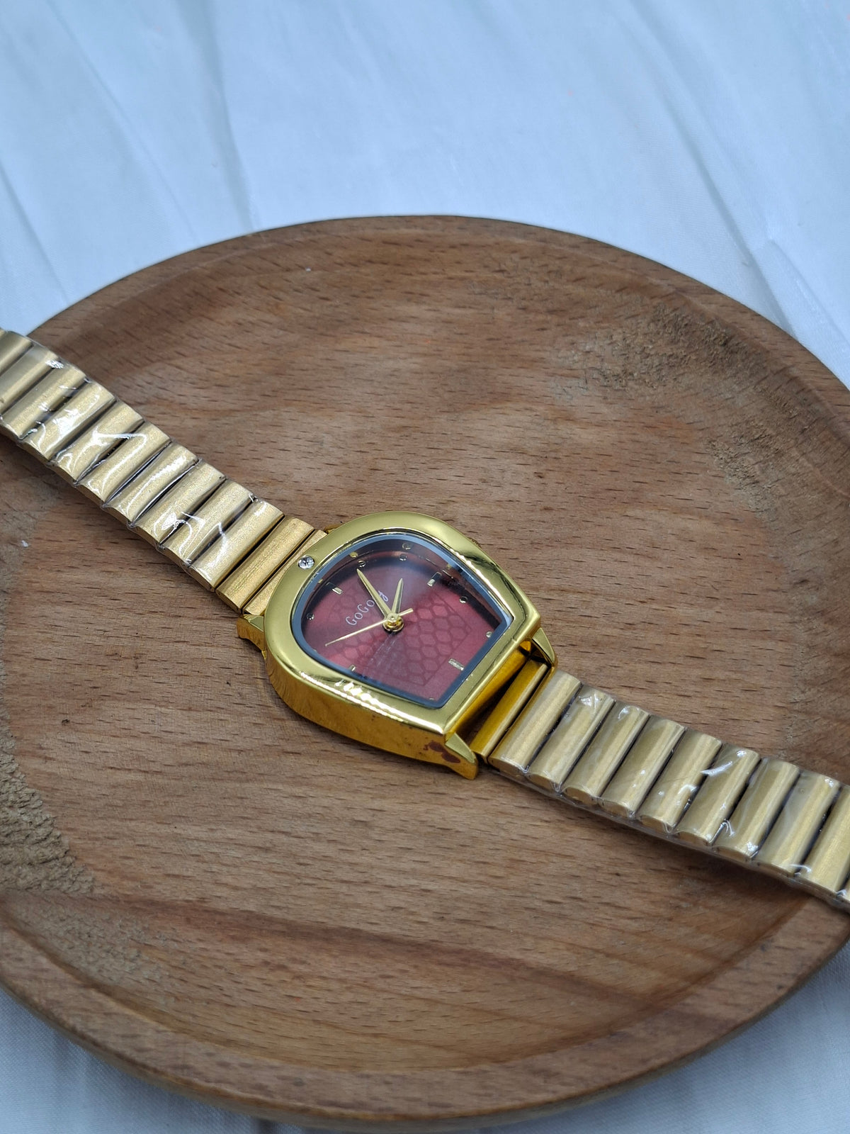 Gold Ruby Wristwatch