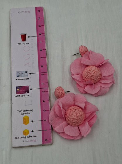 Pink Bloom Earrings