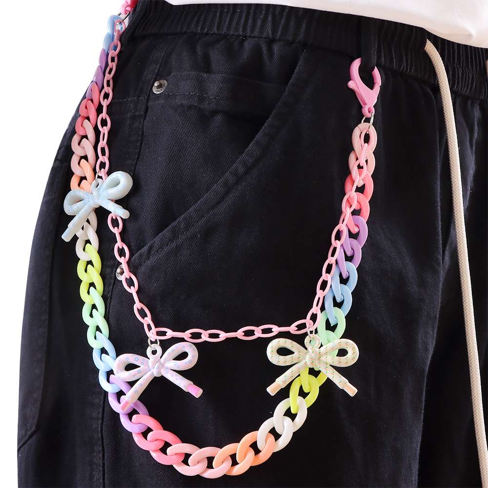 Bow Jeans Chain