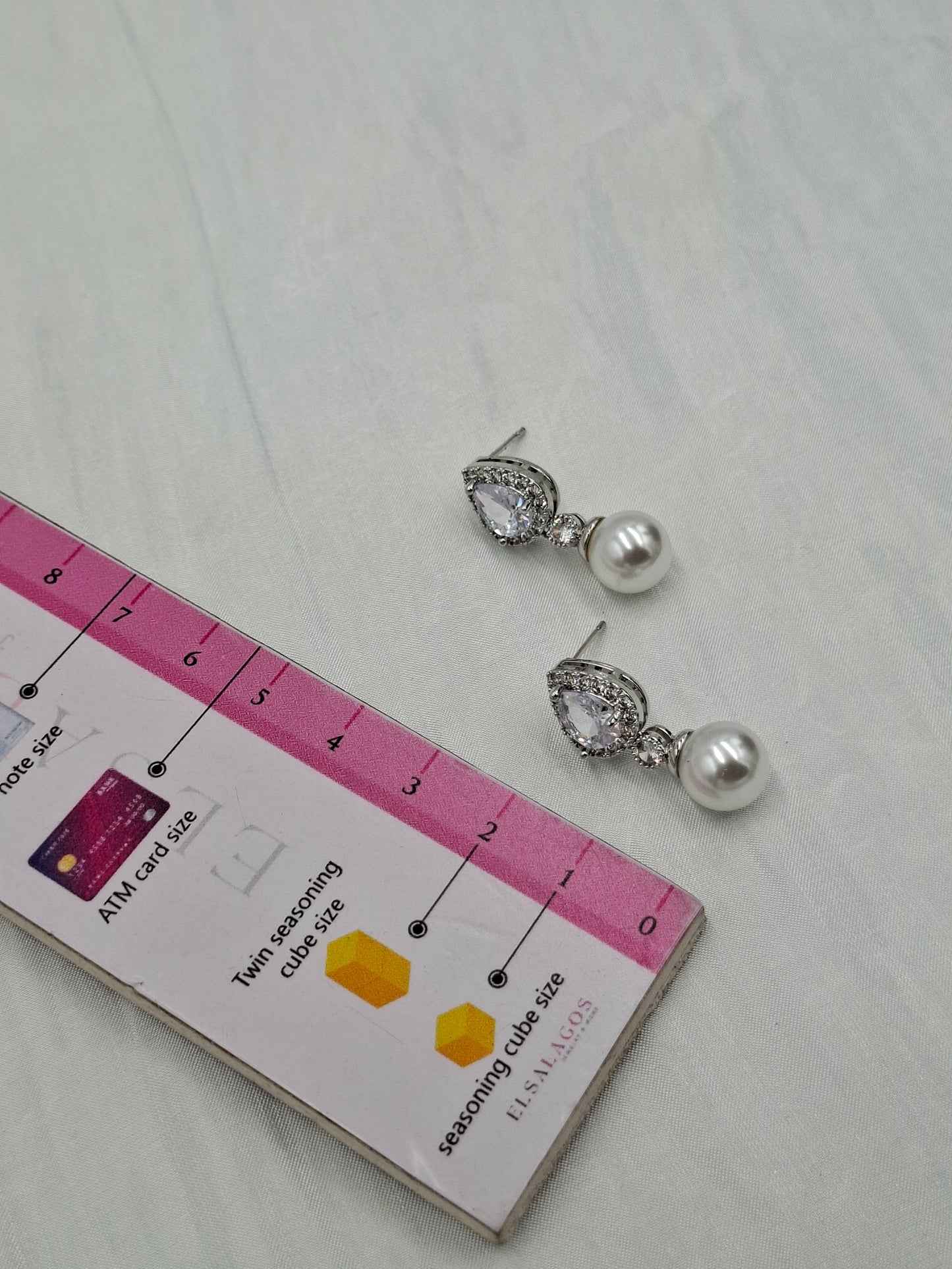 Pear Pearl Earrings