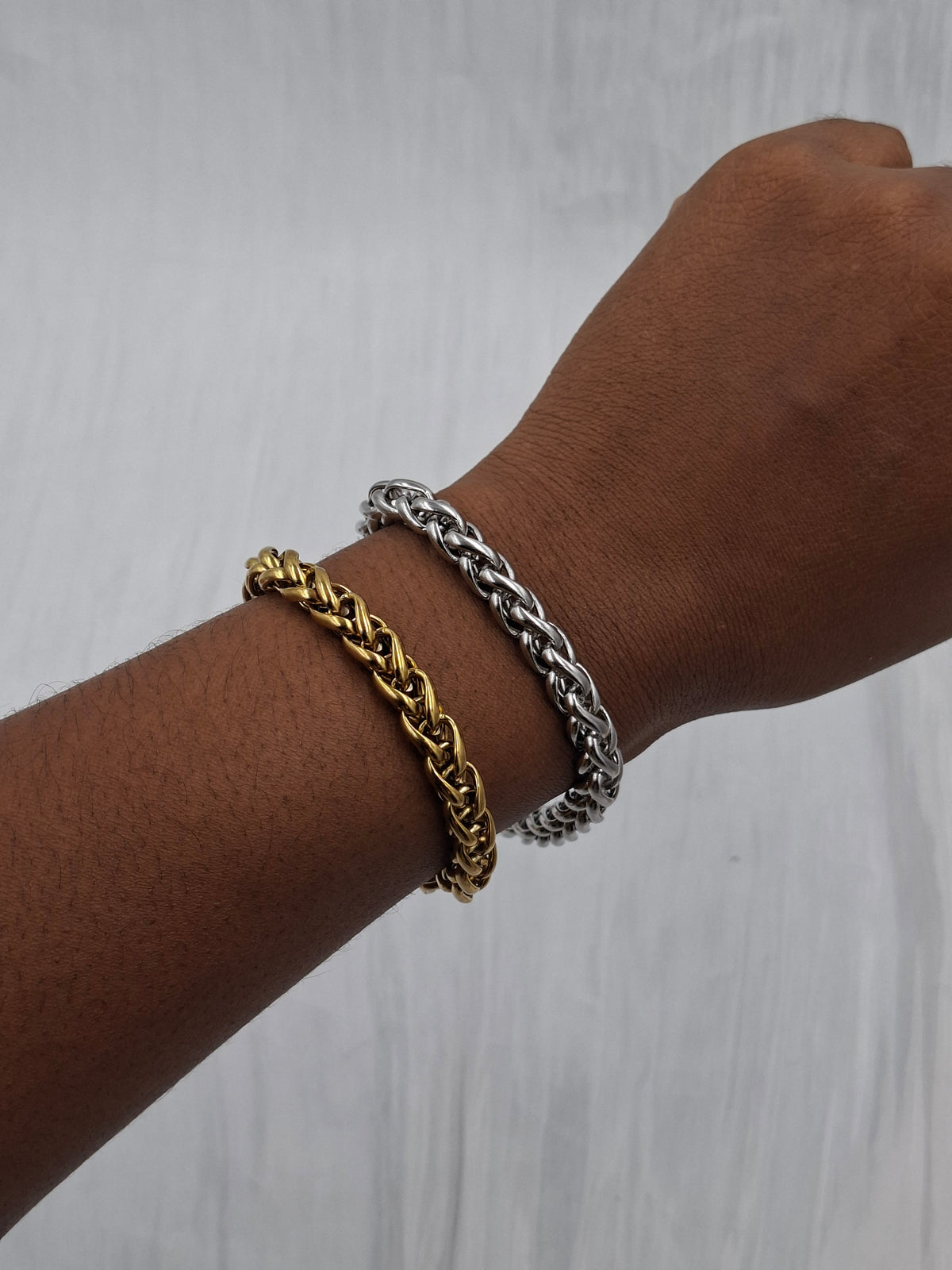 Woven Link Chain Bracelet