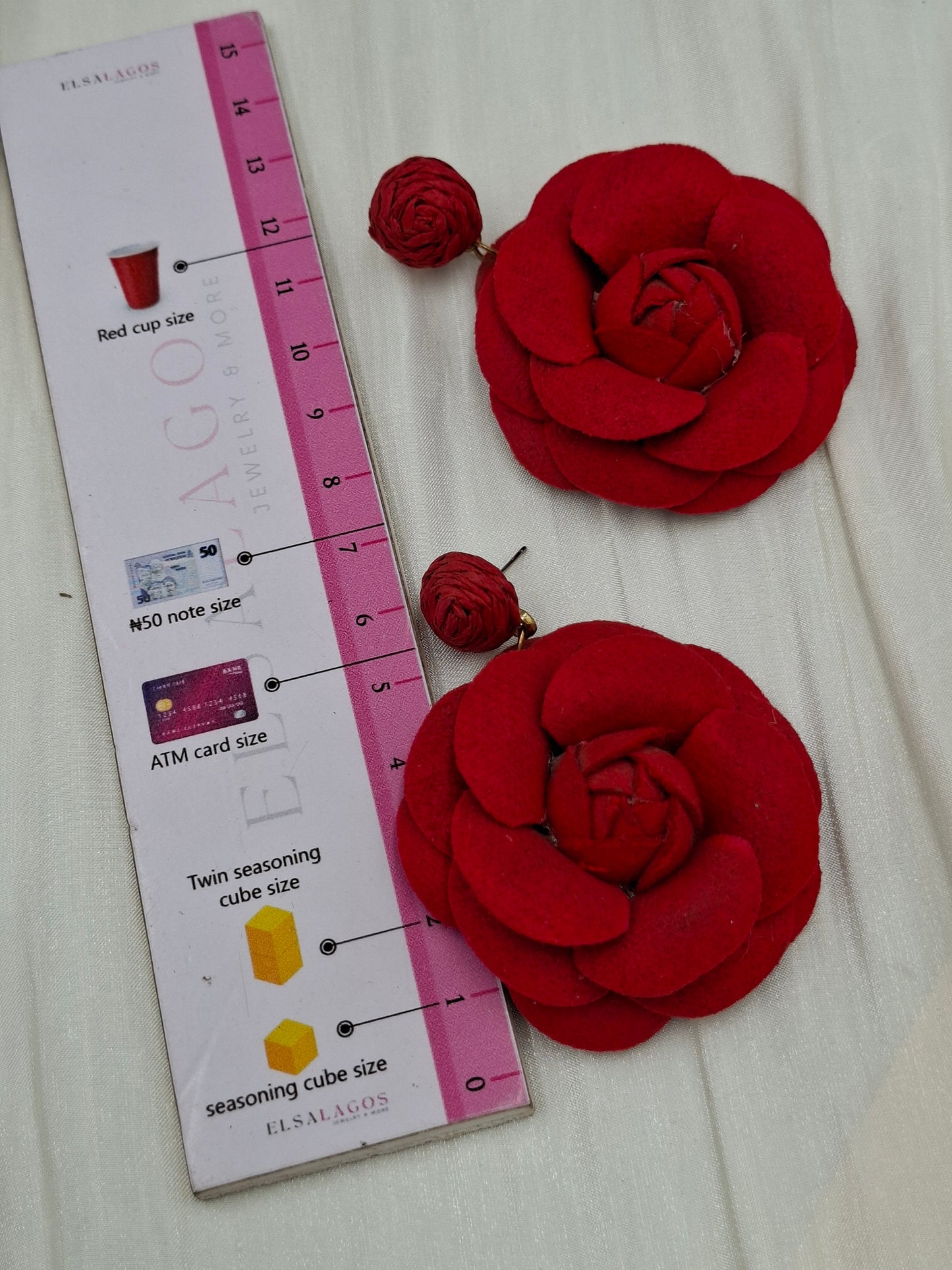 Rosebud Earrings